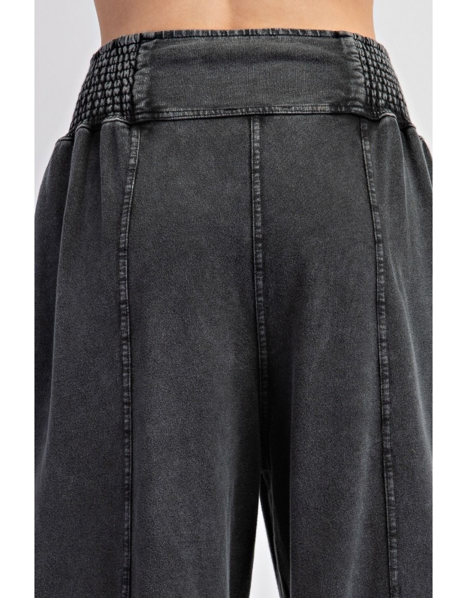Juan Smocked Waist Terry Pants