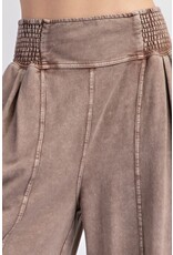 Juan Smocked Waist Terry Pants