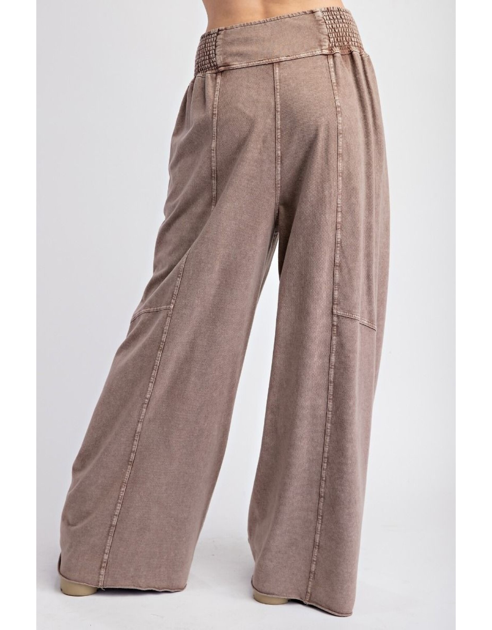Juan Smocked Waist Terry Pants