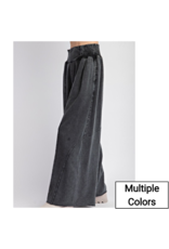 Juan Smocked Waist Terry Pants