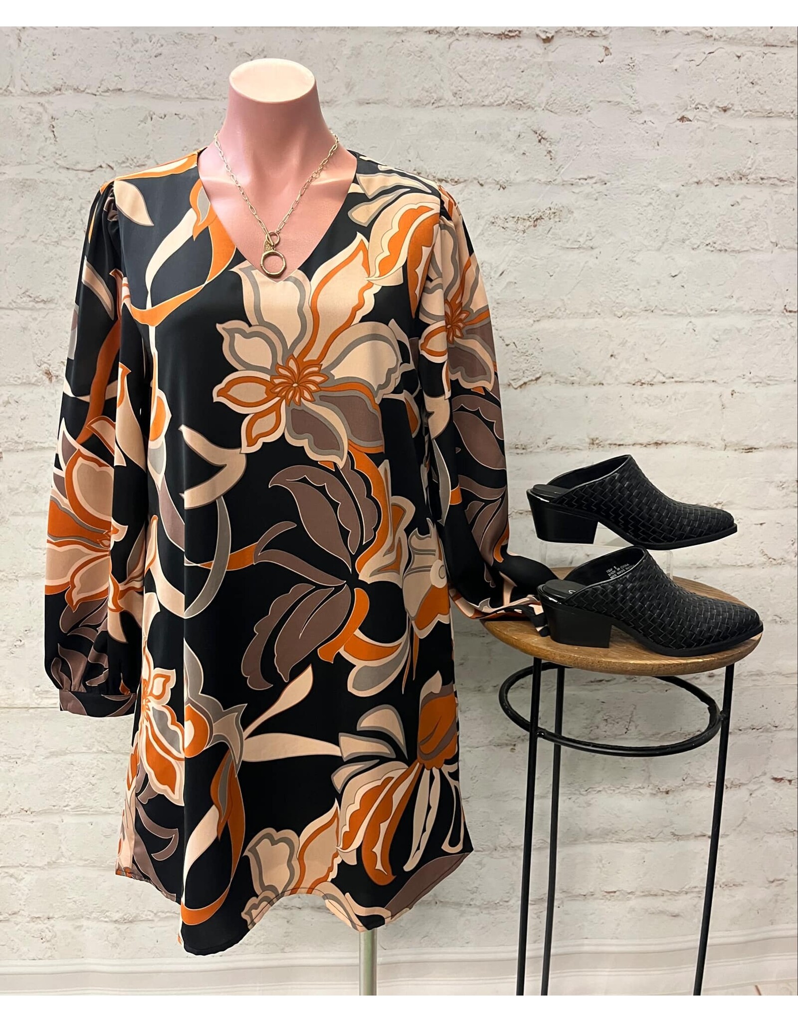 Kaylee Floral Print Dress