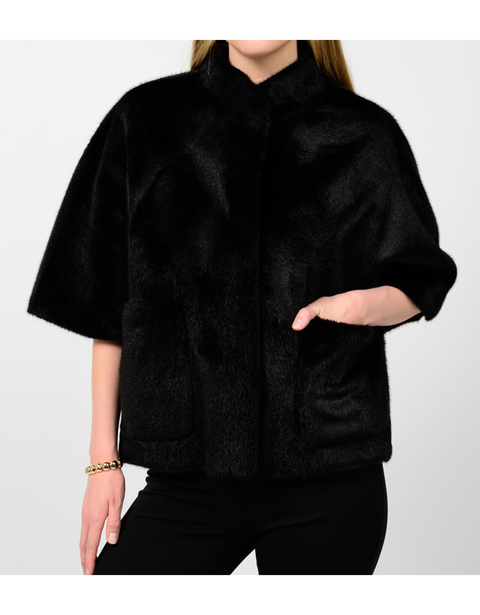 Ivy Jane Ivy Jane Faux Capelet Jacket