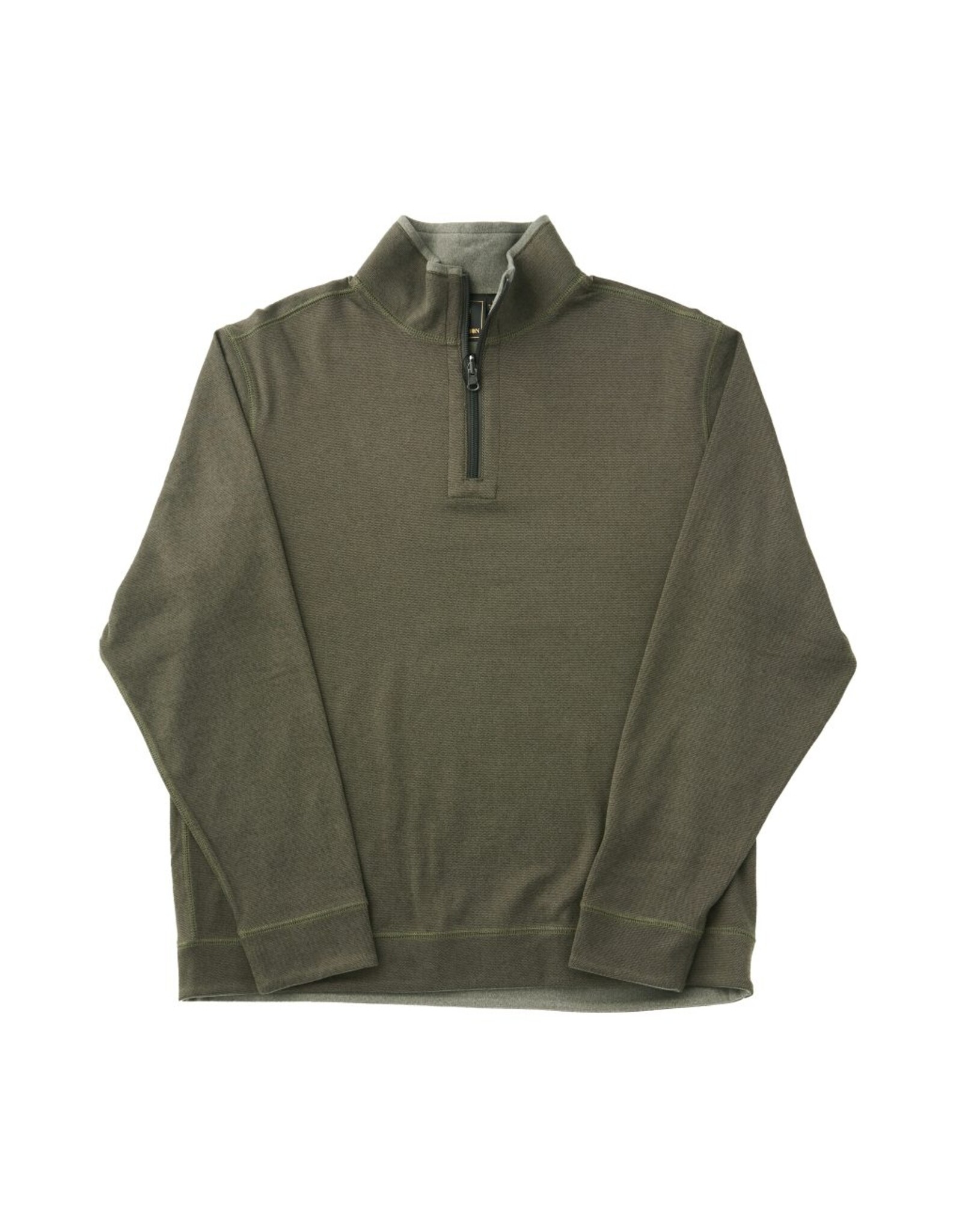Mens Reversible 1/4 Zip Knit Pullover