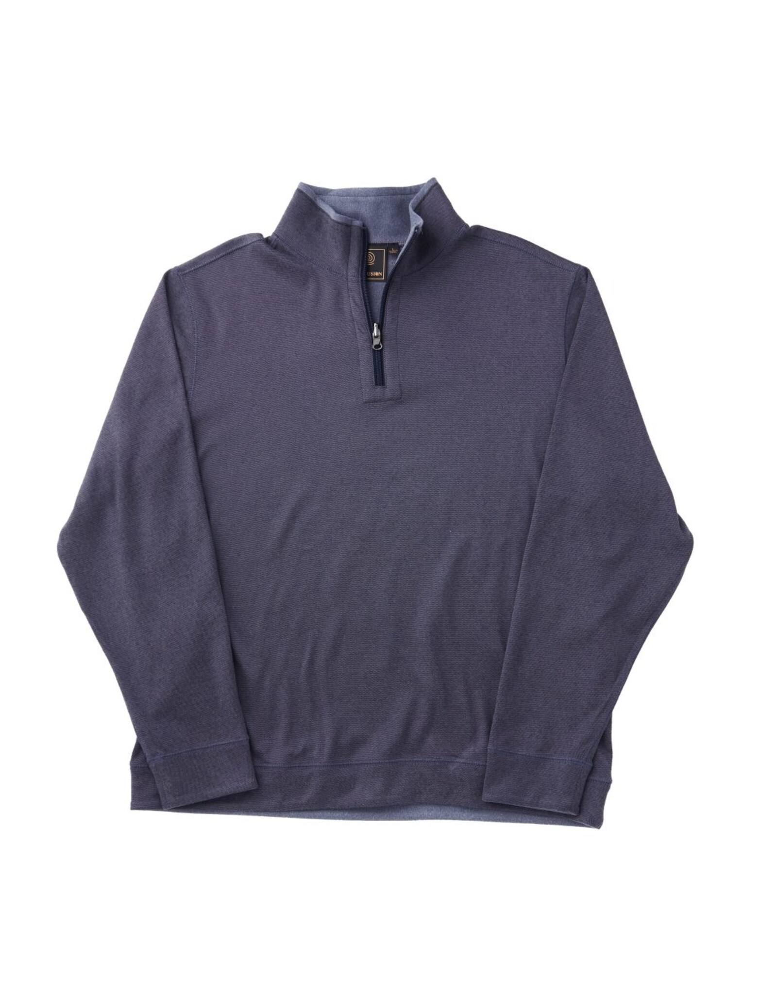 Mens Reversible 1/4 Zip Knit Pullover