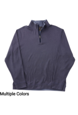 Mens Reversible 1/4 Zip Knit Pullover