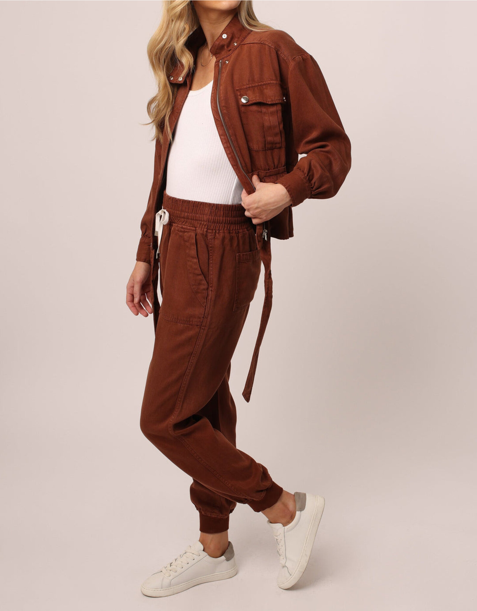 Dear John Denim Dear John Austin Drop Shoulder Jacket Sepia