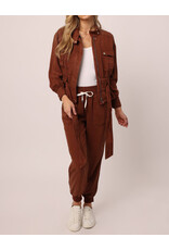 Dear John Denim Dear John Austin Drop Shoulder Jacket Sepia