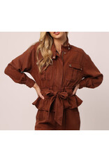 Dear John Denim Dear John Austin Drop Shoulder Jacket Sepia