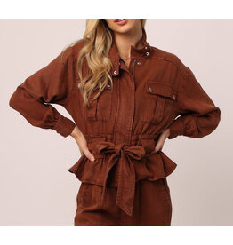 Dear John Denim Dear John Austin Drop Shoulder Jacket Sepia
