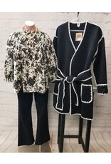 Ivy Jane Ivy Jane Whip Stitched Wrap Coat