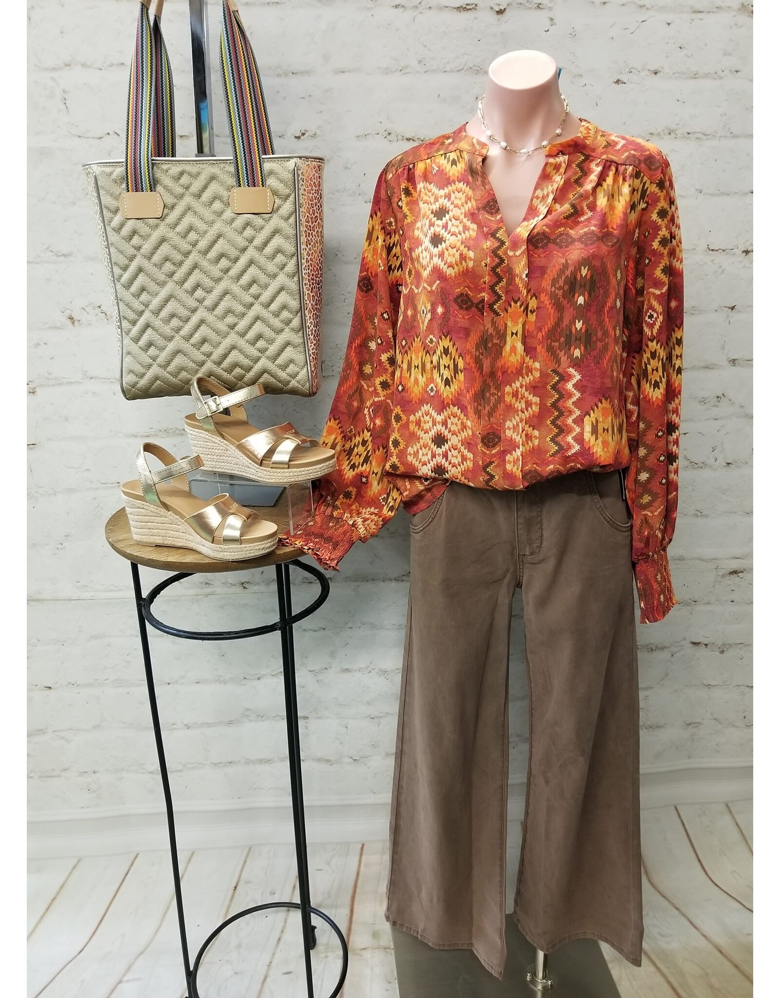 Juniper Navajo Print Top