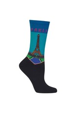 HOTSOX Paris Womens Crew Socks HOTSOX Paris Womens Crew Socks