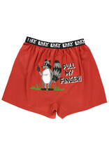 Boxer Pull My Finger Red