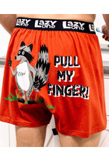 Boxer Pull My Finger Red