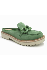 Cora Suede Loafer with Chain