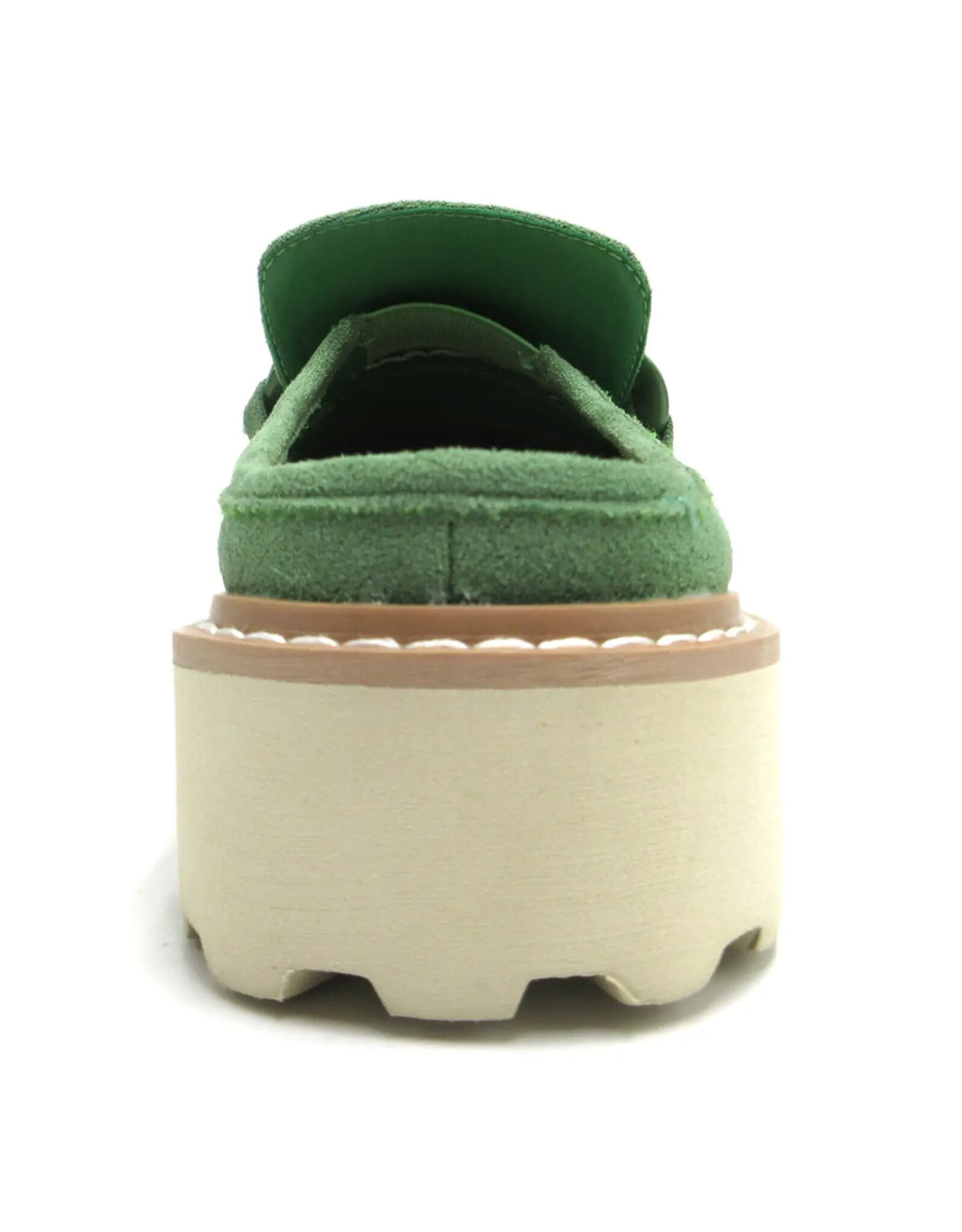 Cora Suede Loafer with Chain