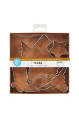 Texas State 4 PC Cookie Cutter Set