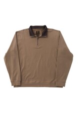 Mens 1/4 Zip Pullover Double Brushed Interlock