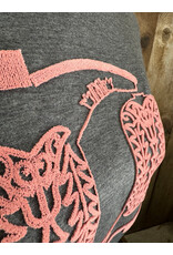 Boot Stitch 3D Embroidered Top