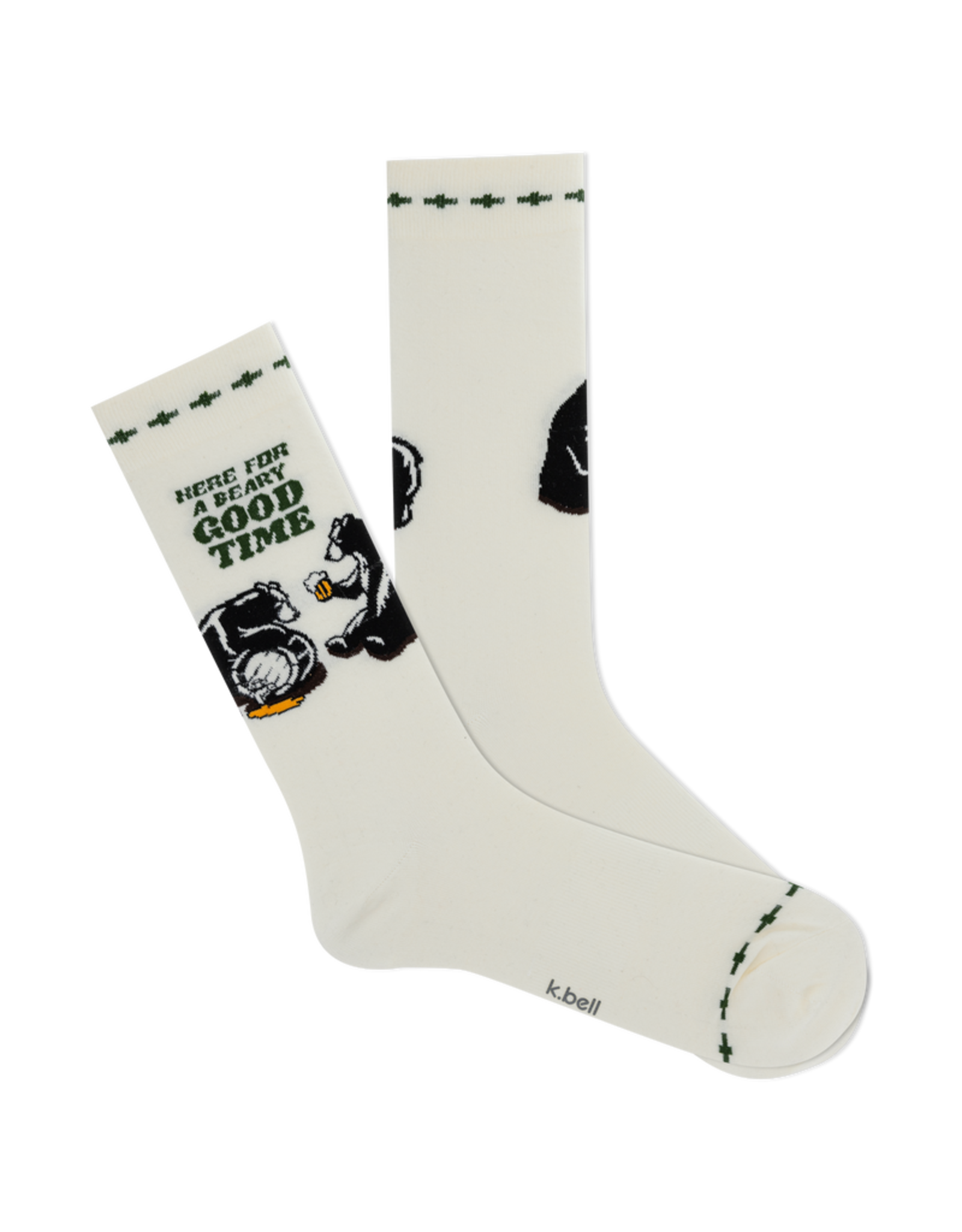 K.Bell Beary Good Time Mens Socks
