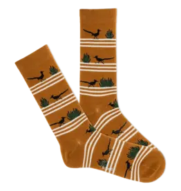 K.Bell Road Runner Stripe Mens Crew Sock