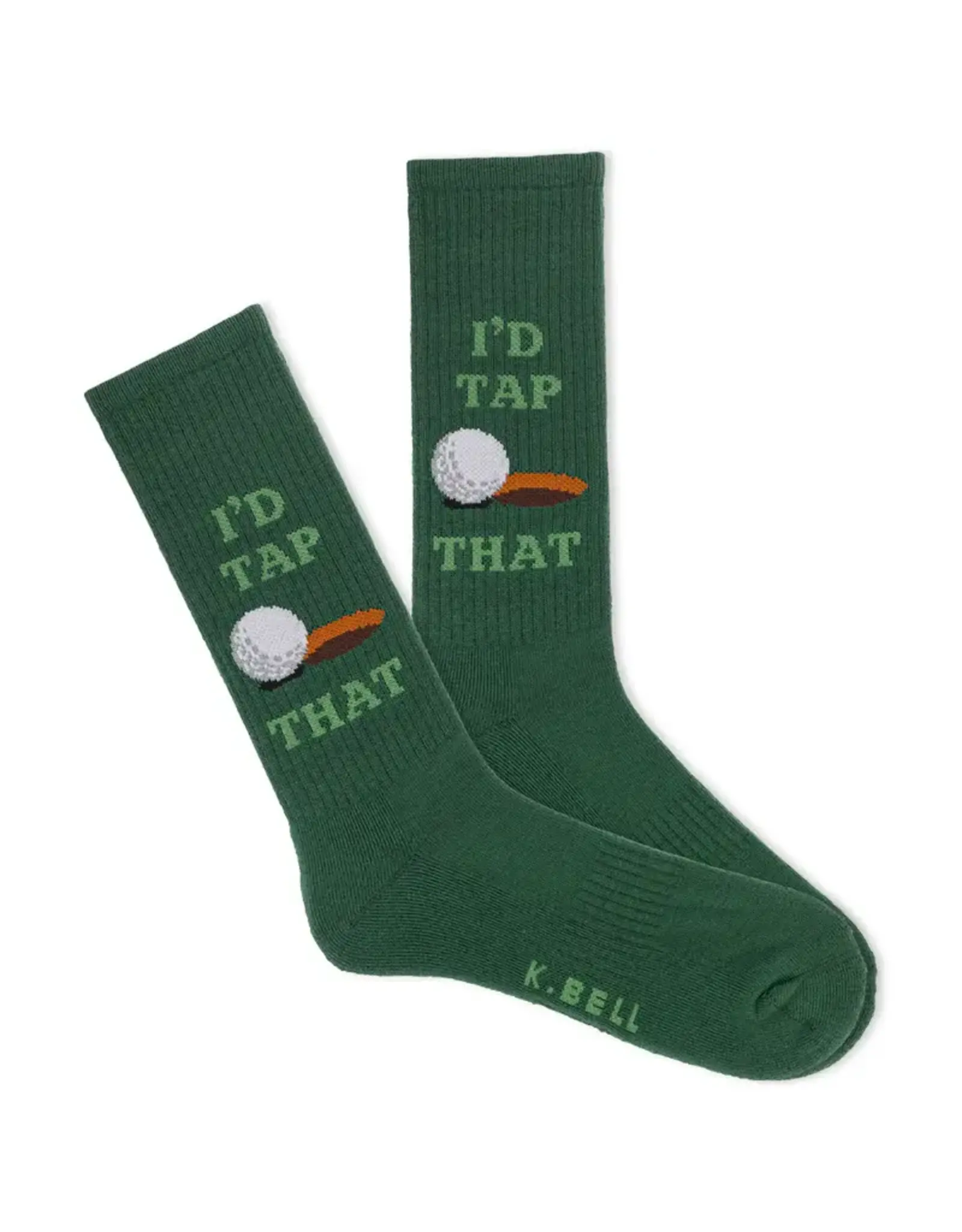 K.Bell Tap That Active Mens Crew Sock