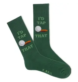 K.Bell Tap That Active Mens Crew Sock