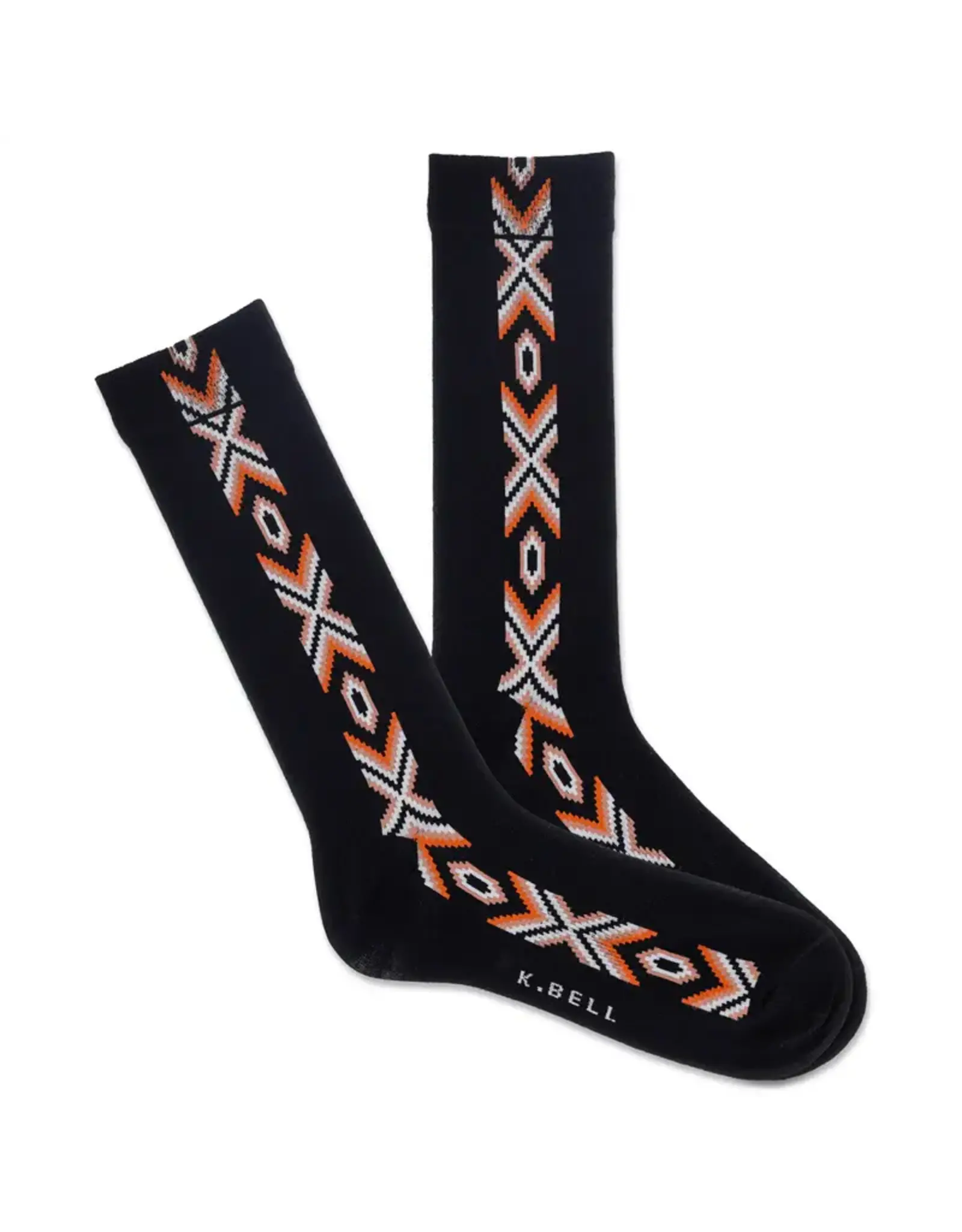 K.Bell Santa Rosa Weave Mens Crew Sock