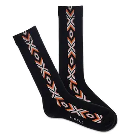K.Bell Santa Rosa Weave Mens Crew Sock K.Bell Santa Rosa Weave Mens Crew Sock