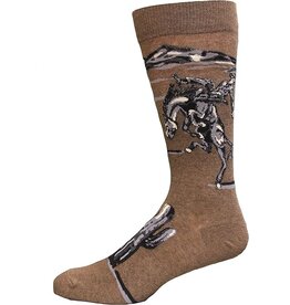 K.Bell Bucking Bronco Men Crew Socks K.Bell Bucking Bronco Men Crew Socks