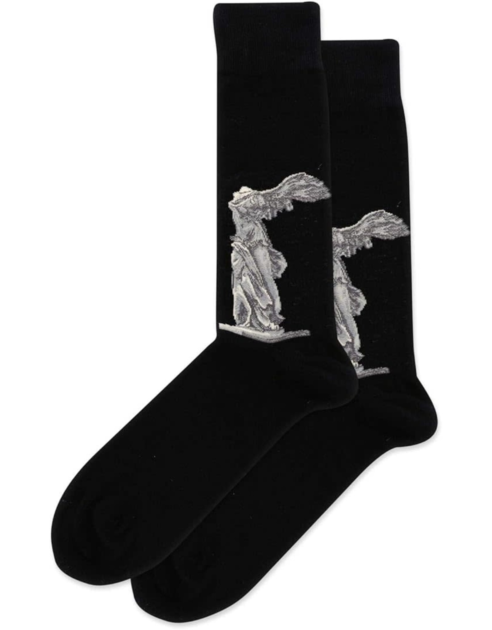 Winged Victory Of Samothrace Womens Socks Black
