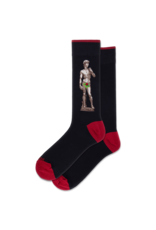 HOTSOX The David Christmas Mens Crew Socks