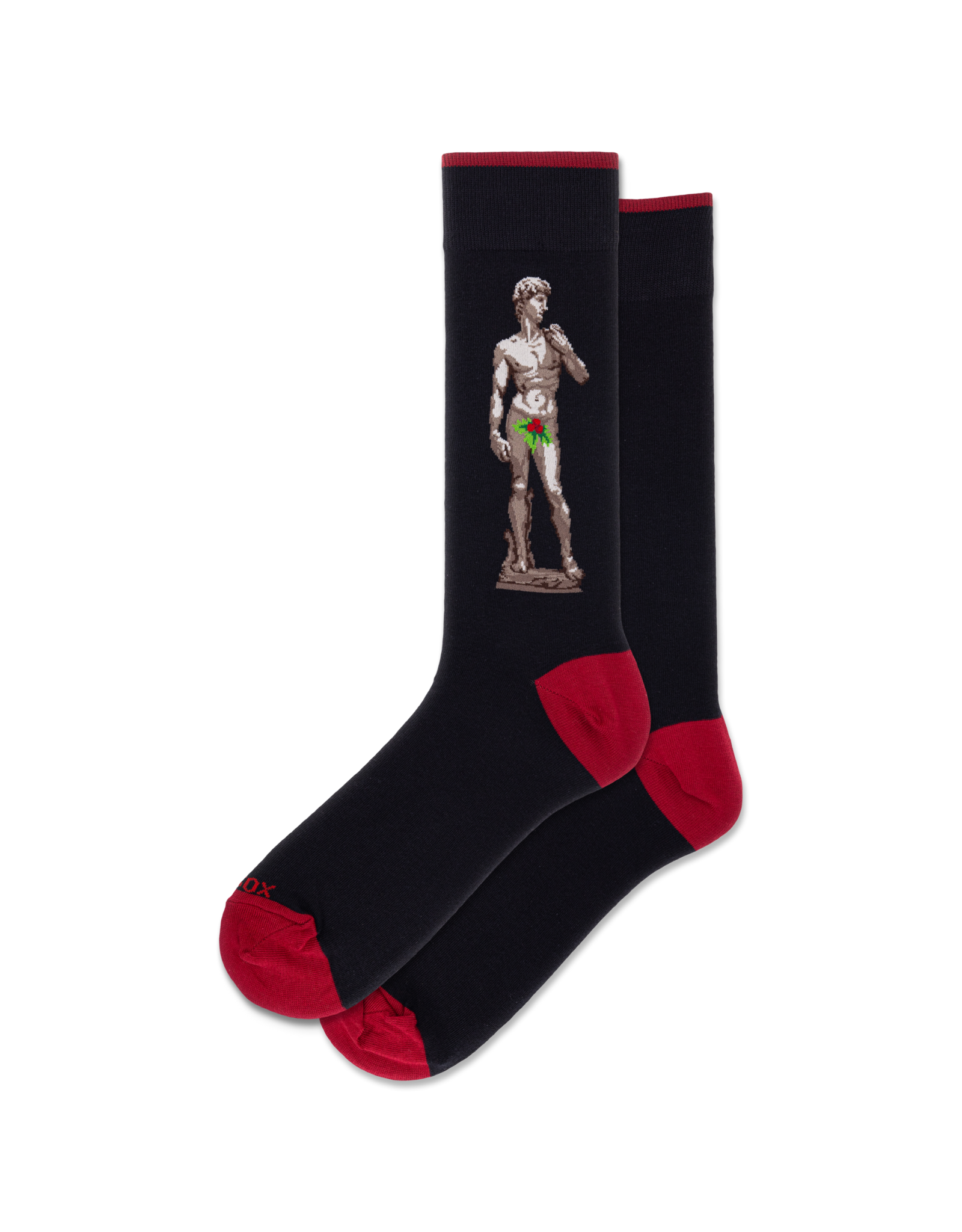 HOTSOX The David Christmas Mens Crew Socks