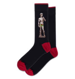 HOTSOX The David Christmas Mens Crew Socks