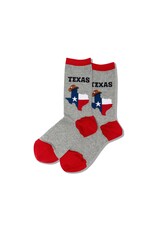 Texas Womens Crew Socks
