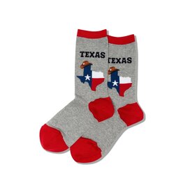 HOTSOX Texas Womens Crew Socks
