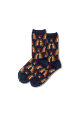HOTSOX Cat Mistletoe Womens Crew Socks