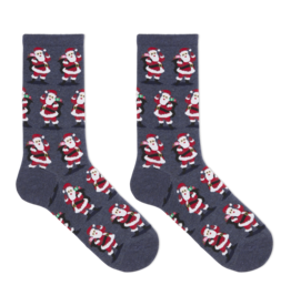 HOTSOX Santa with Presents Womens Crew Socks
