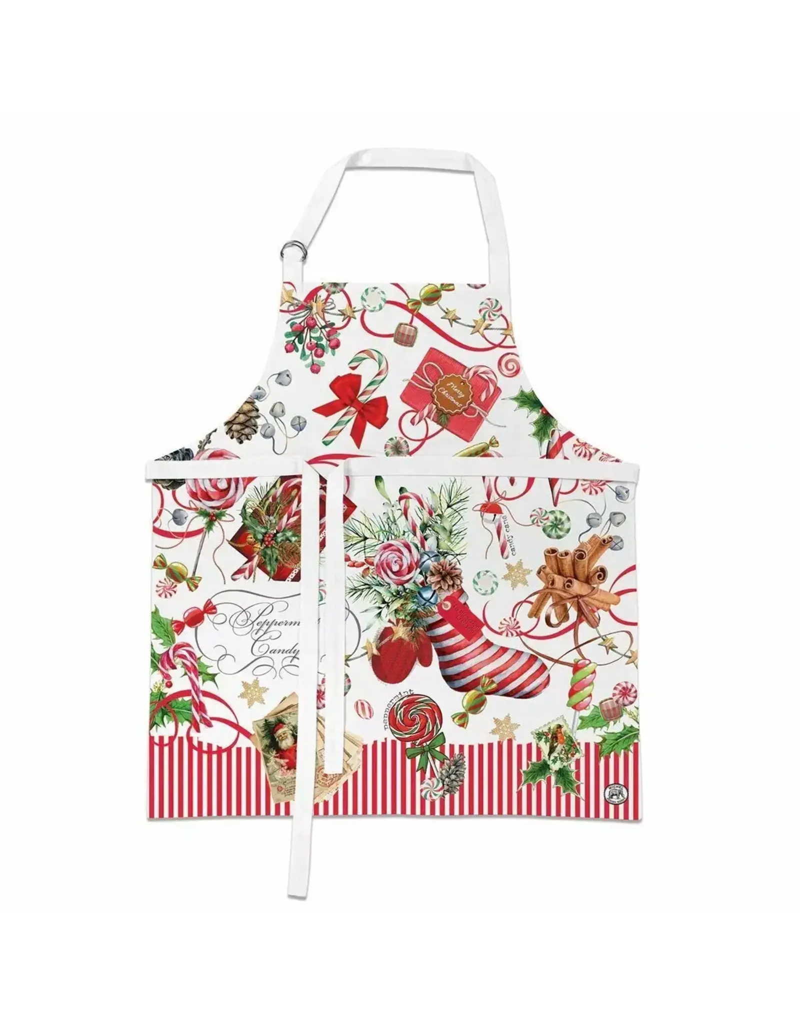 Michel Design Works Kid's Christmas Peppermint Apron