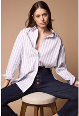 Tribal Tribal Blue Thread Brooke Hugging Straight Jeans