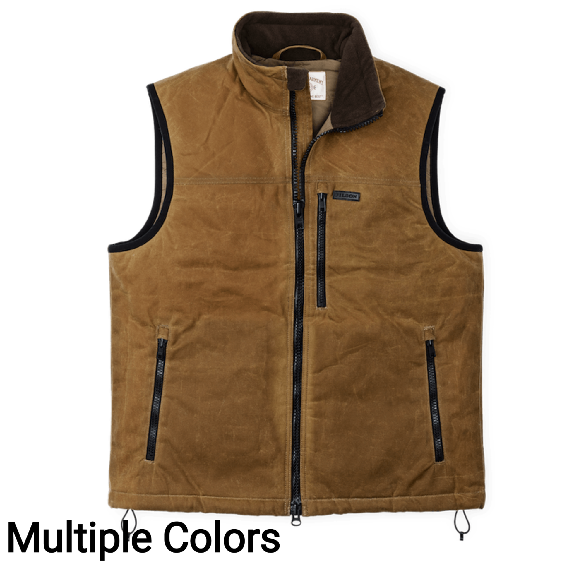 USA製 FILSON PRIMALOFT ワックスコーティング ダック地ベスト USA製 FILSON PRIMALOFT ワックスコーティング ダック地ベスト