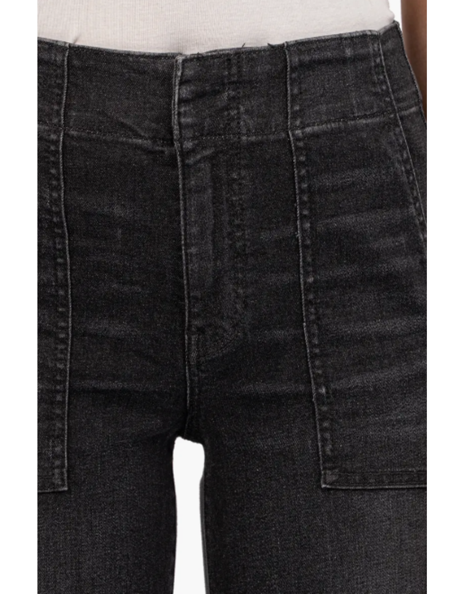 Kut from the Kloth / STS Blue KUT Meg High Rise Wide Leg Raw Hem Specialist