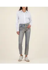 Kut from the Kloth / STS Blue KUT Rachael Coated High Rise Mom Jean - Metallic Gold