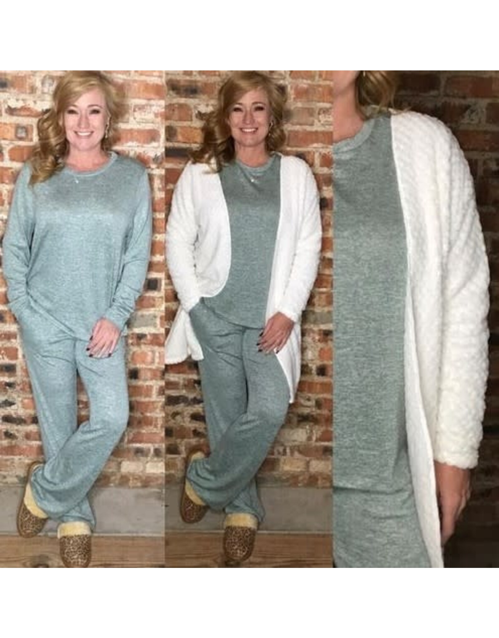 The Royal Standard Effortless Lounge High Low Pullover