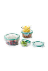 OXO OXO 8 piece Smart Seal Glass Container Set Round
