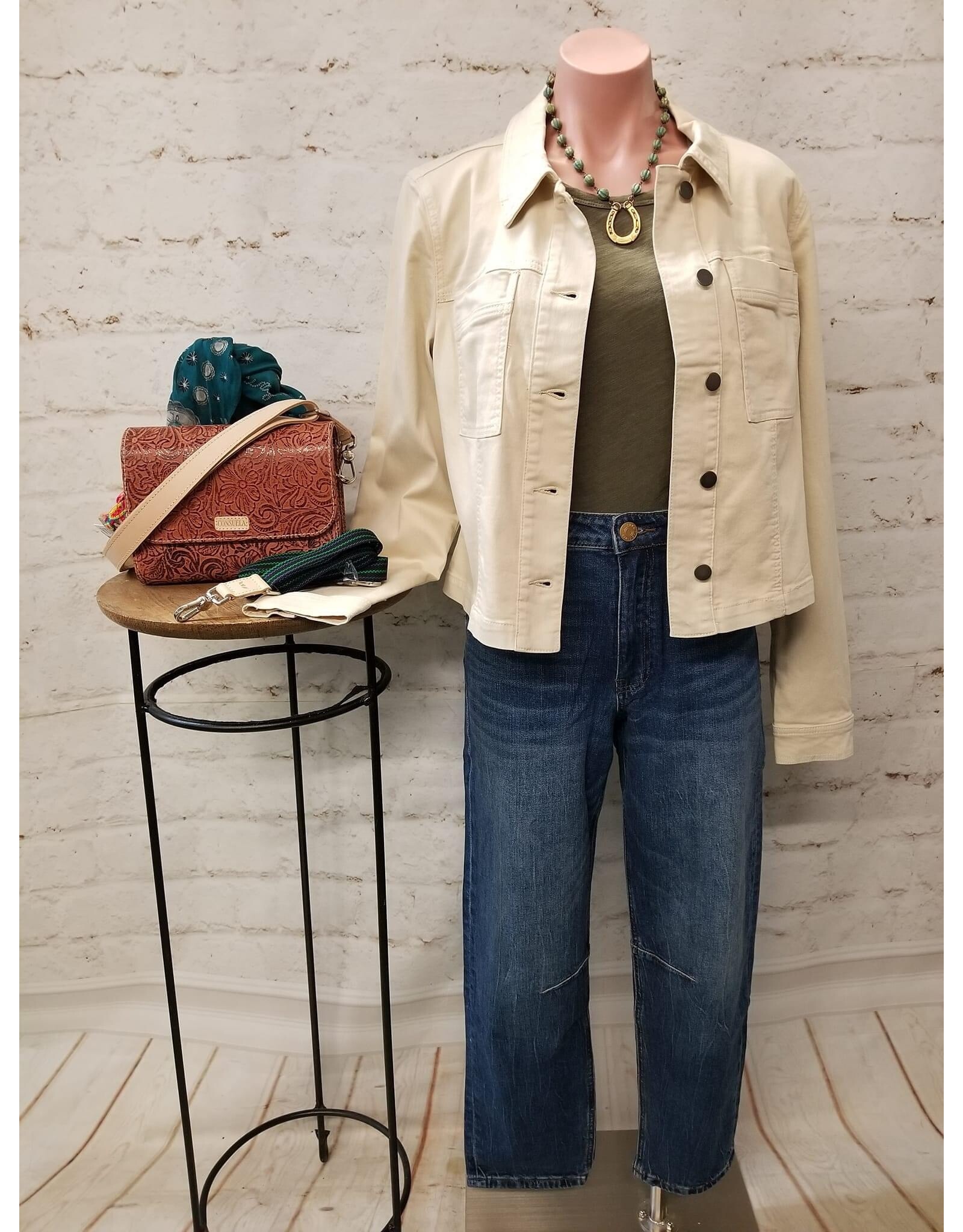 Kut from the Kloth / STS Blue KUT Matilda Crop Trucker Jacket