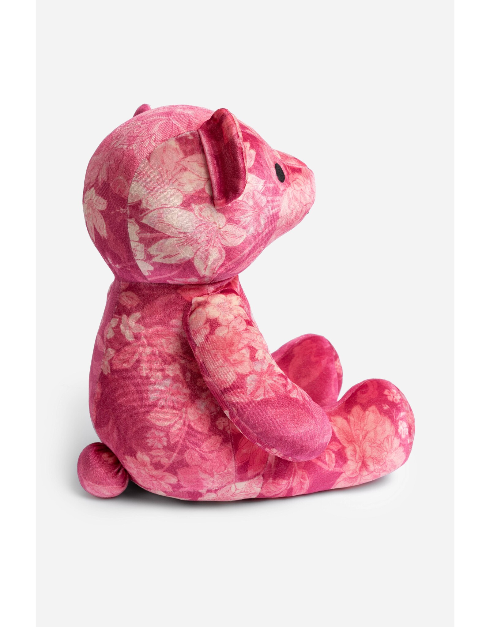 Johnny Was Johnny Was Pink Printed Velvet Bear - Pink Sylvie