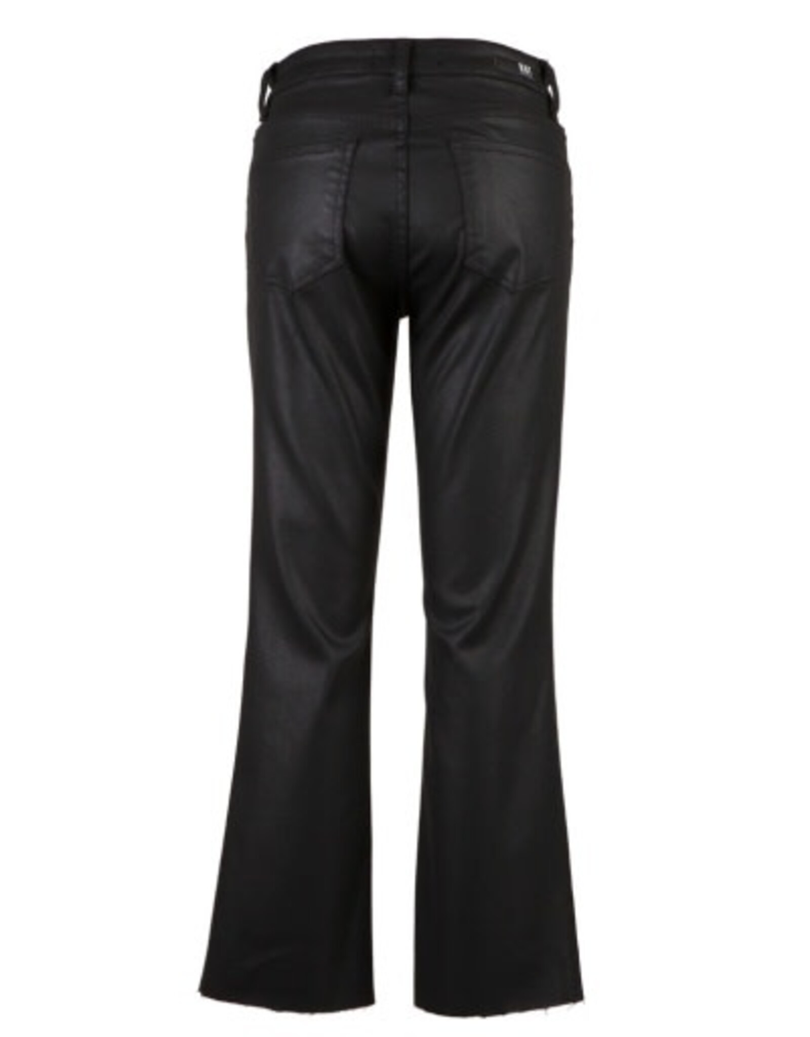 Kut from the Kloth / STS Blue KUT Kelsey Coated High Rise Ankle Flare - Black