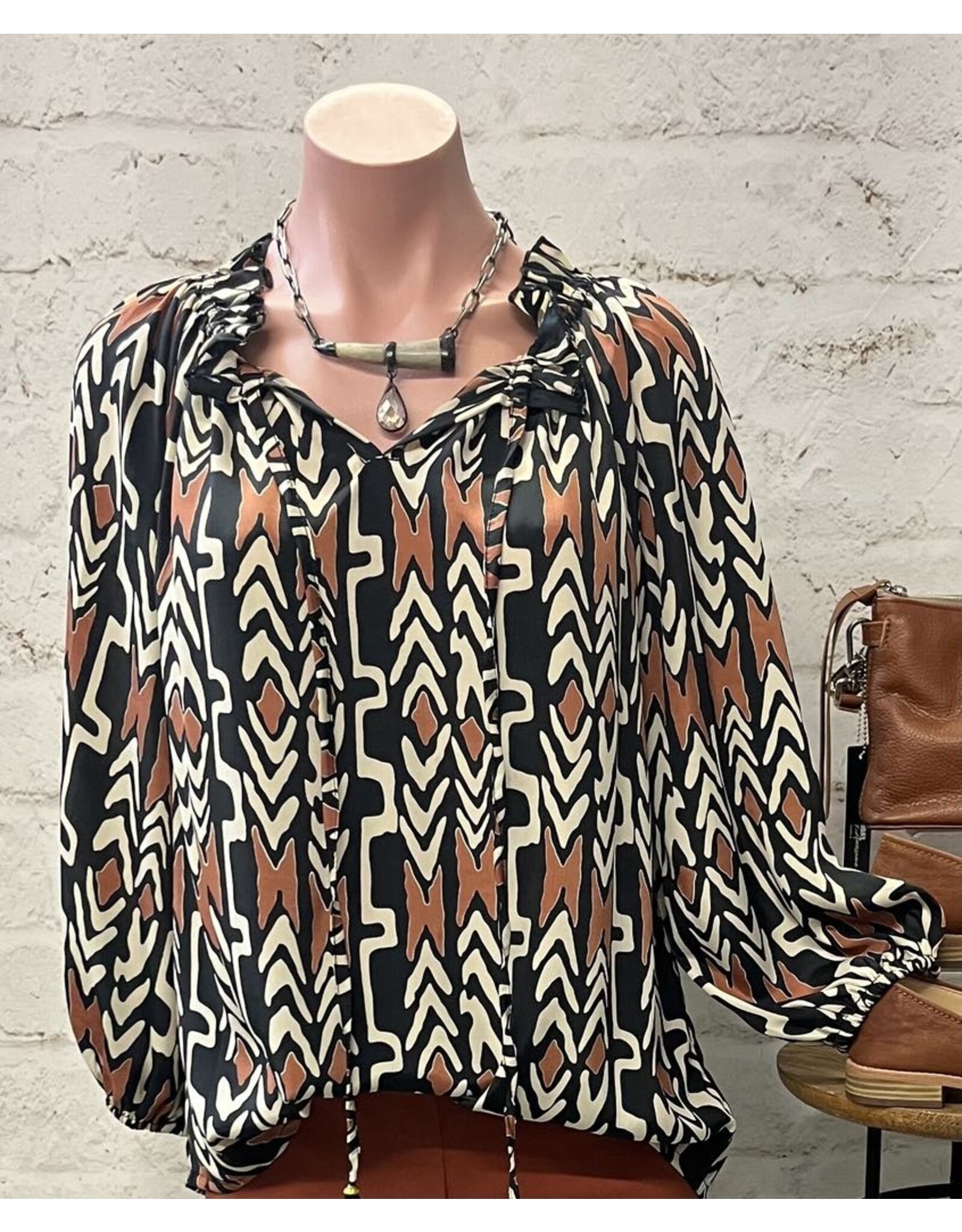 Fahima Print Top