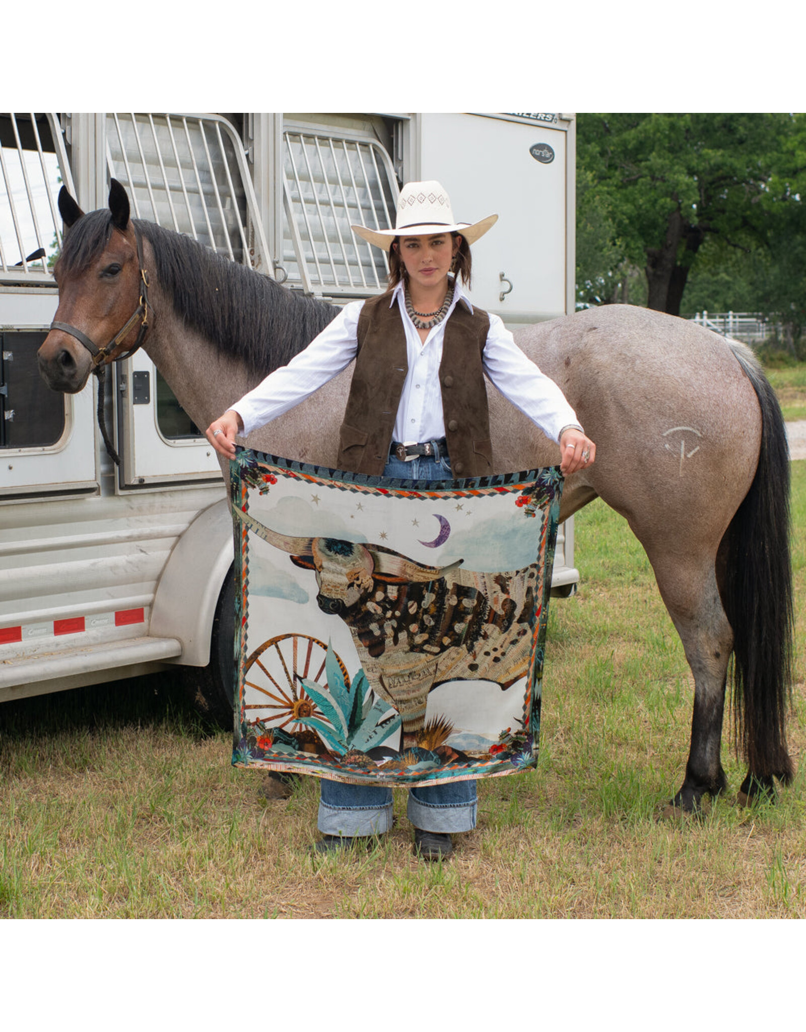 Fringe Scarves Fringe Broken Spoke Shorty